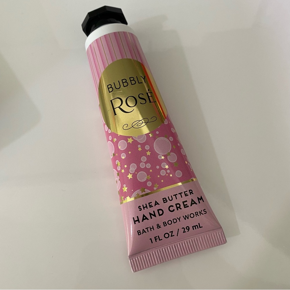 Bath & Body Works Bubbly Rose' Hand Cream 1 oz